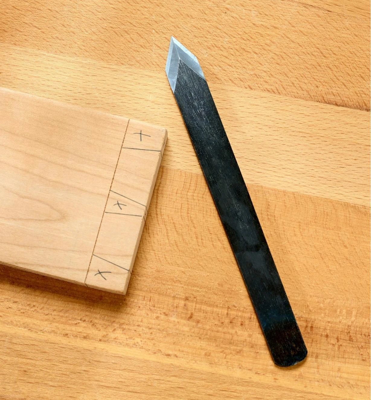 Japanese Spear-Point Marking Knife 2 Japanese Spear-Point Marking Knife - Image 2
