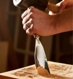 Hirsch Large #5 Bent Gouge 9 Hirsch Large #5 Bent Gouge -Lee Valley 61U2540 hirsch large number 5 bent gouge u 0500