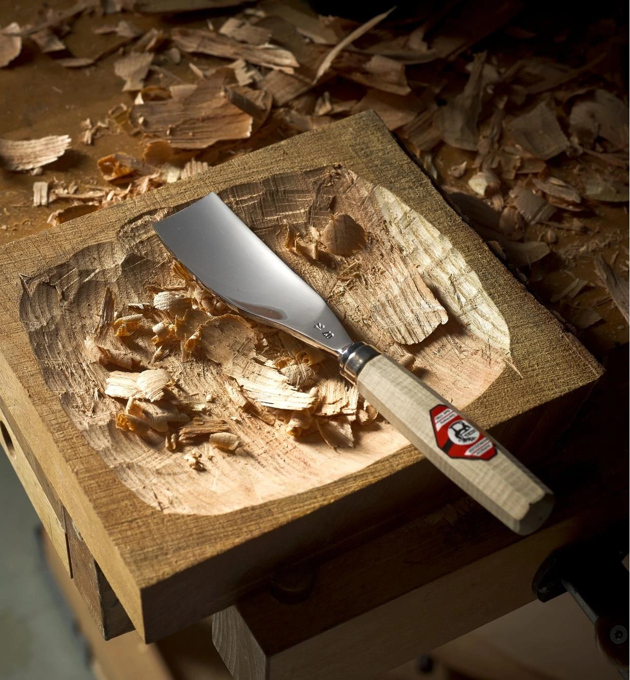 Hirsch Large #5 Bent Gouge 3 Hirsch Large #5 Bent Gouge - Image 3