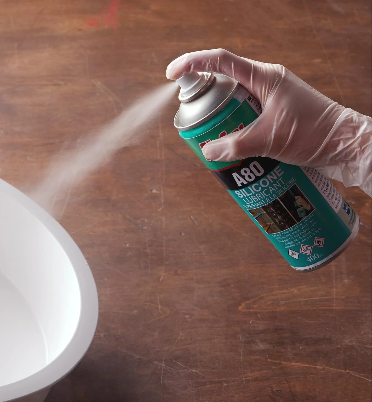 A80 Silicone Lubricant Spray 3 A80 Silicone Lubricant Spray - Image 3