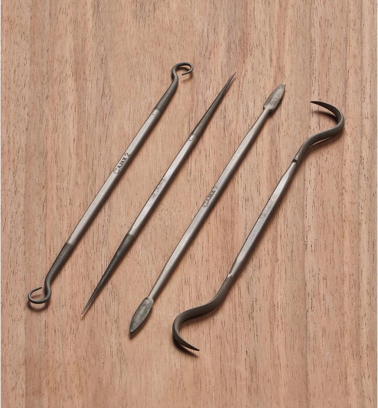 Set Of 4 Detail Rifflers 1 Set Of 4 Detail Rifflers