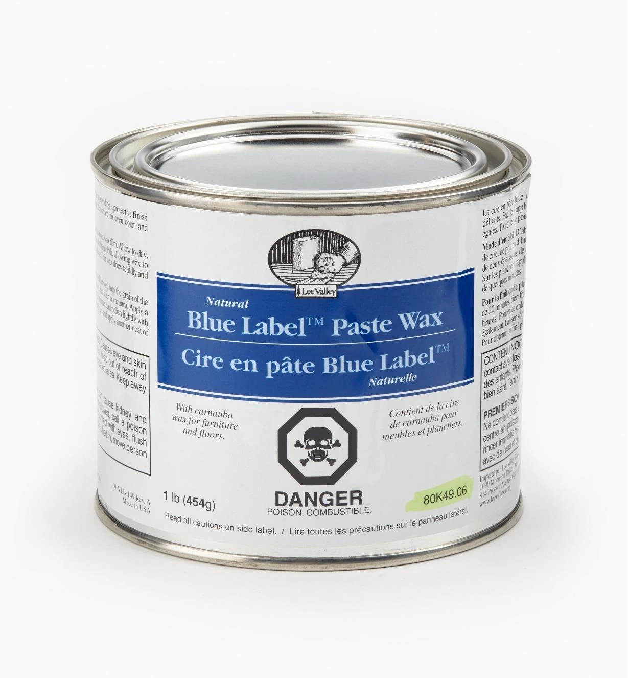 Blue Label Paste Wax 1 Blue Label Paste Wax