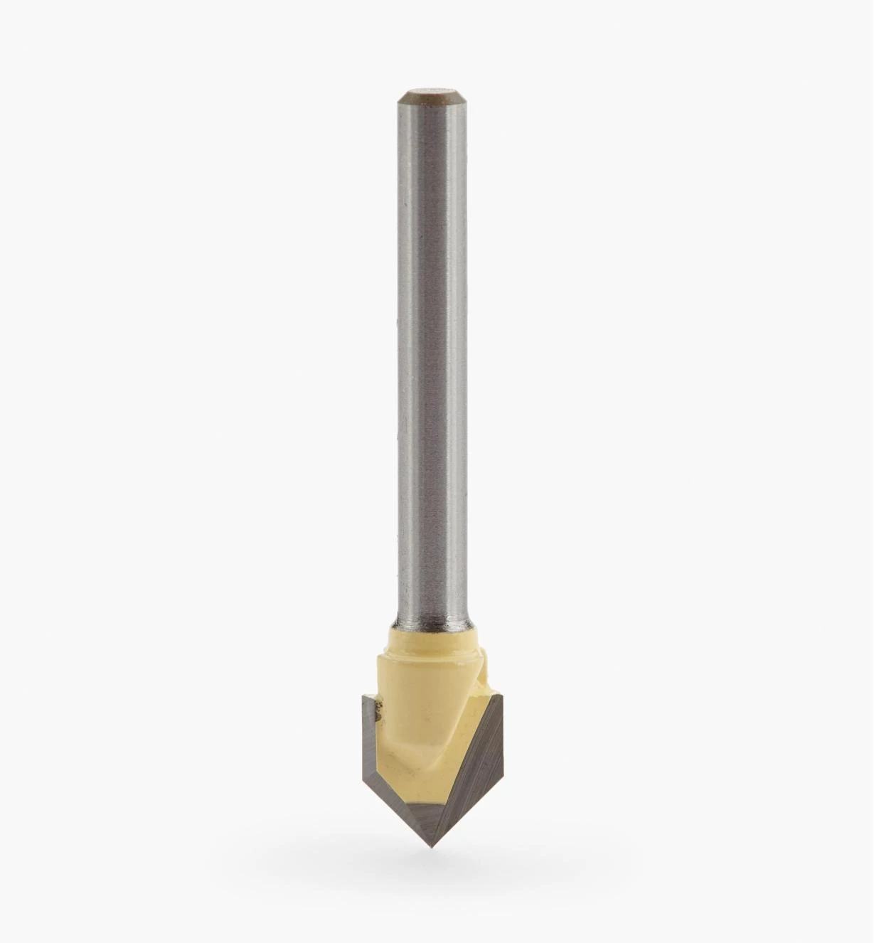 1/8" Shank Carbide-Tipped V-Groove Router Bit 1 1/8" Shank Carbide-Tipped V-Groove Router Bit