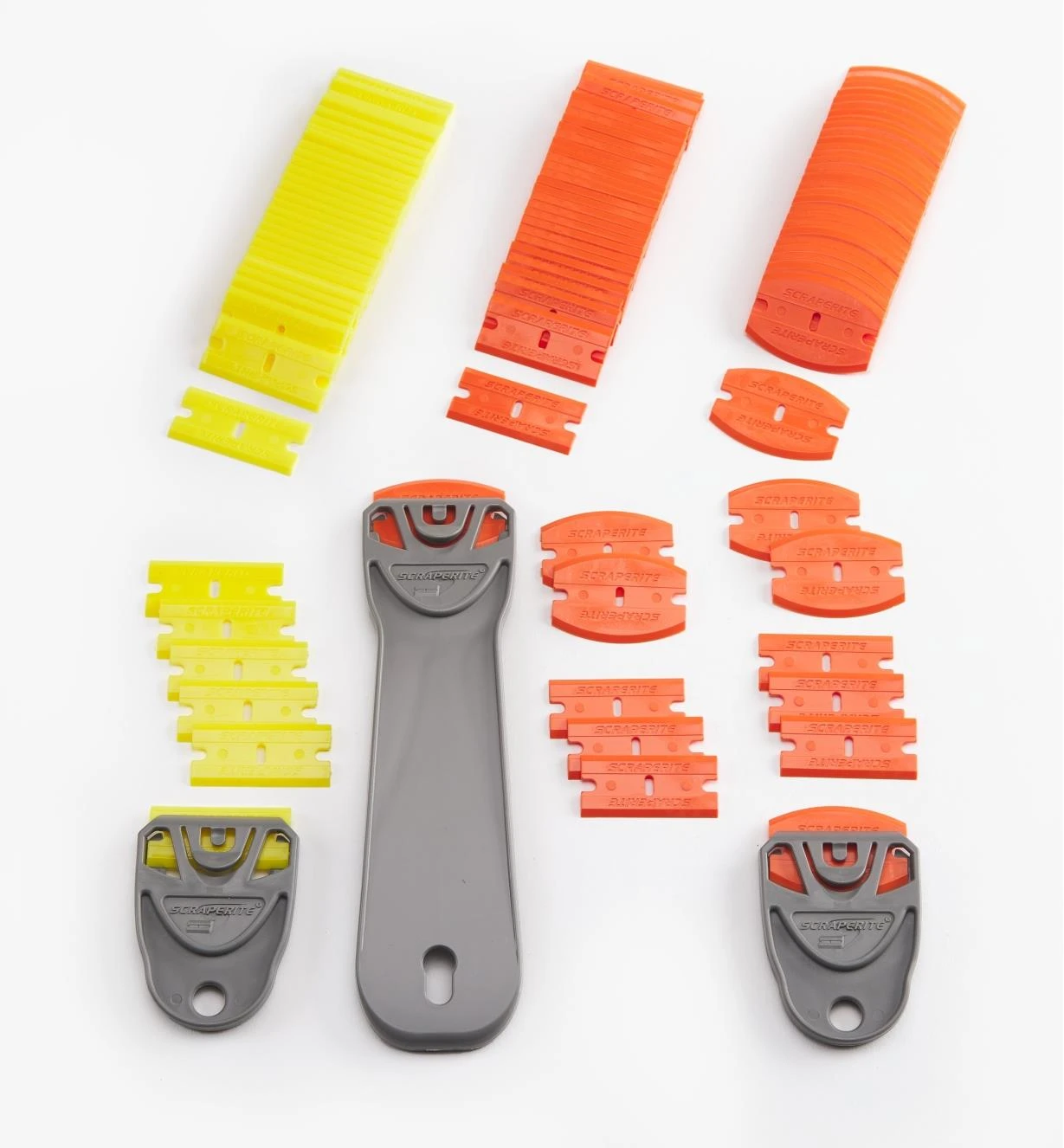 Standard Plastic Razor Blade Scraping Set 1 Standard Plastic Razor Blade Scraping Set