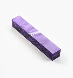 Purple Mesh Acrylic Acetate Pen Blank