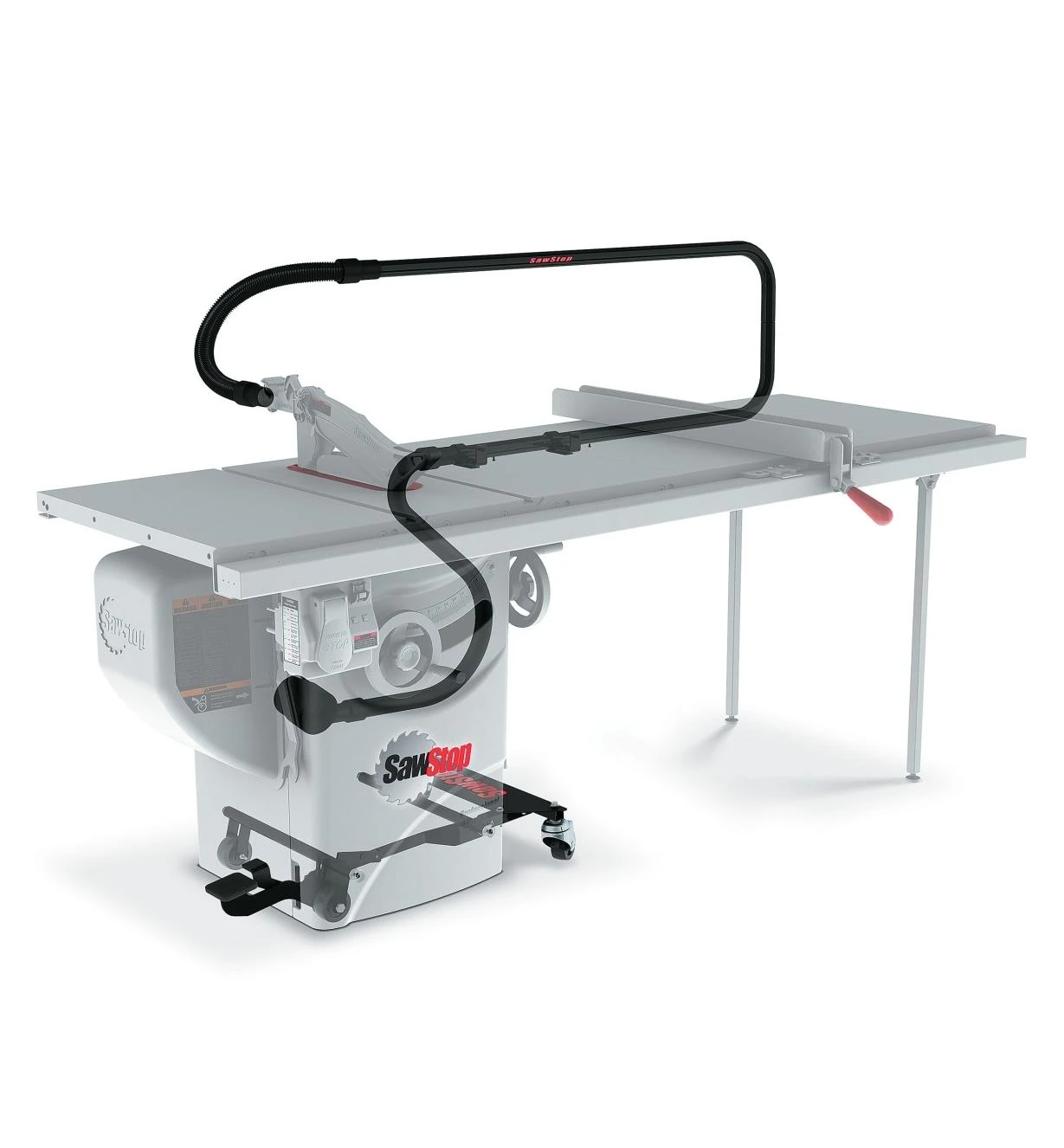 Overarm Dust Collection Accessory For SawStop Contractor, Professional & Industrial Table Saws 2 Overarm Dust Collection Accessory For SawStop Contractor, Professional & Industrial Table Saws - Image 2