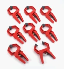 Set Of Eight 2" Ratcheting Clamps 10 Set Of Eight 2" Ratcheting Clamps -Lee Valley 99W1155 f 1922