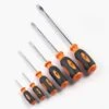 Set Of 6 Slot Screwdrivers, #0 - #12 Screws