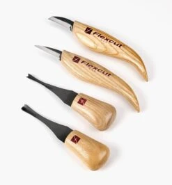 4-Pc. Flexcut Carving Set 7 4-Pc. Flexcut Carving Set -Lee Valley 99W8647 4 pc flexcut carving set f 3762
