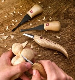 4-Pc. Flexcut Carving Set 8 4-Pc. Flexcut Carving Set -Lee Valley 99W8647 4 pc flexcut carving set u 1395