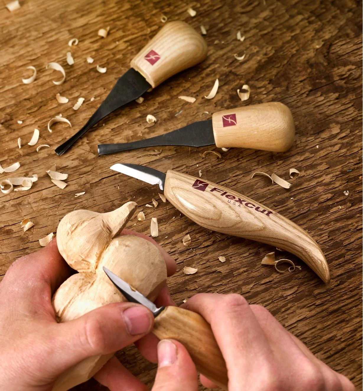 4-Pc. Flexcut Carving Set 4 4-Pc. Flexcut Carving Set - Image 4