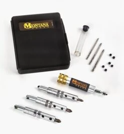 Montana Brand Self-Centering Drill & Driver Bit Set 9 Montana Brand Self-Centering Drill & Driver Bit Set -Lee Valley 99W9737 self centering drill and driver bit set f 4360