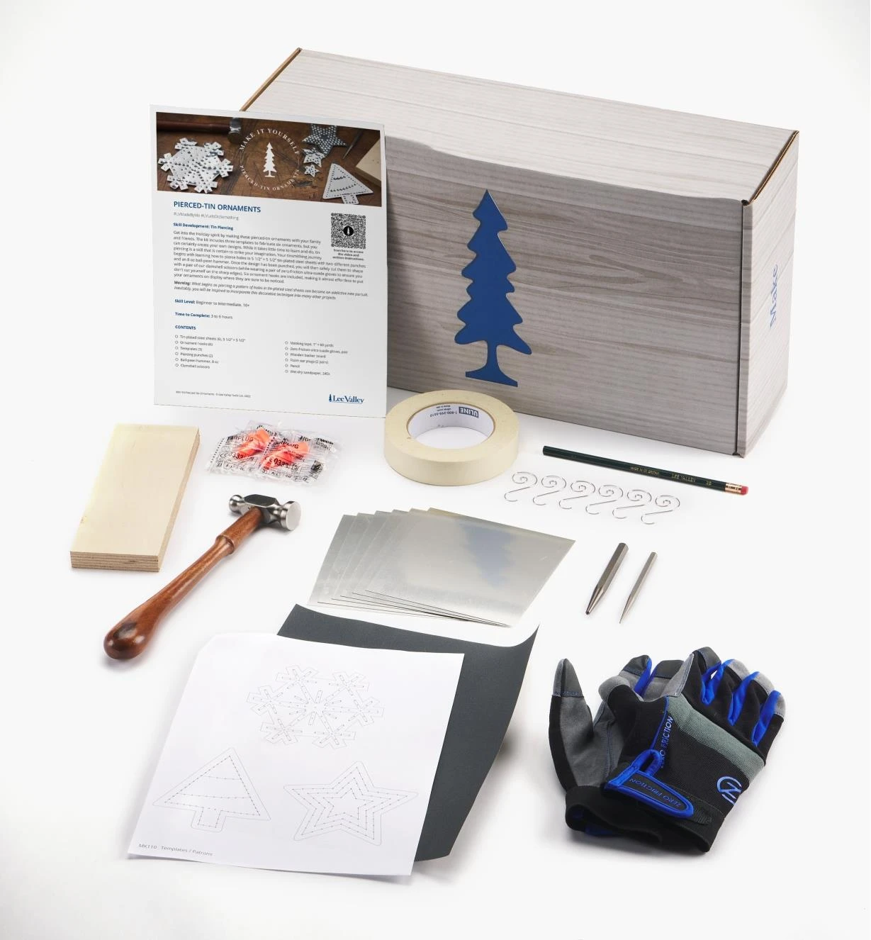 Make It Yourself Pierced-Tin Ornaments Kit 3 Make It Yourself Pierced-Tin Ornaments Kit - Image 3