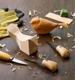 Make It Yourself Hand-Carved Basswood Birds Kit