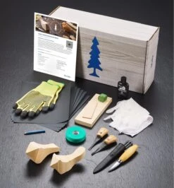 Make It Yourself Hand-Carved Basswood Birds Kit 14 Make It Yourself Hand-Carved Basswood Birds Kit -Lee Valley MK111 miy bird carving kit f 0344 e