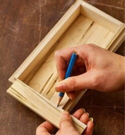 Make It Yourself Box With Lid Kit -Lee Valley MK114 u 0007