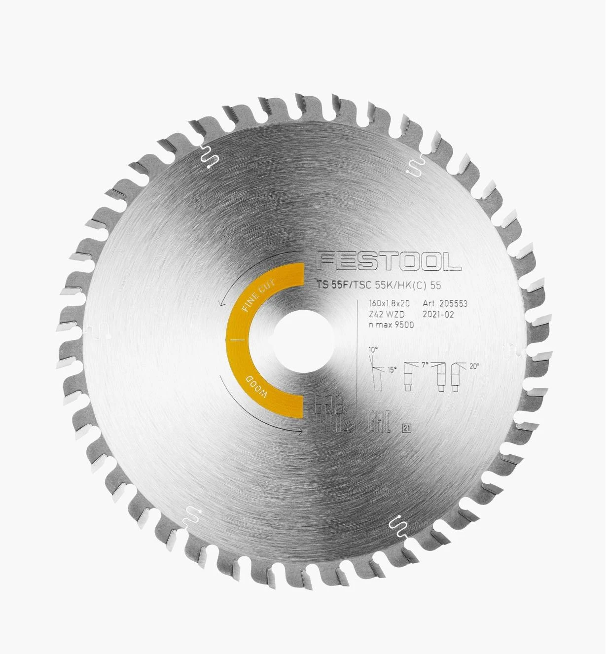 Fine-Cut Saw Blade For Festool TSC 55 K 2 Fine-Cut Saw Blade For Festool TSC 55 K - Image 2