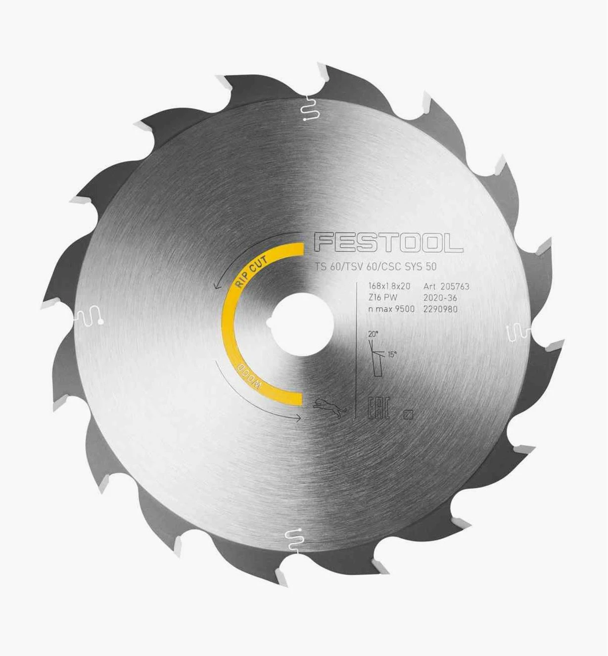 Wood Rip Blade For Festool TS 60 K Plunge-Cut Saw 1 Wood Rip Blade For Festool TS 60 K Plunge-Cut Saw