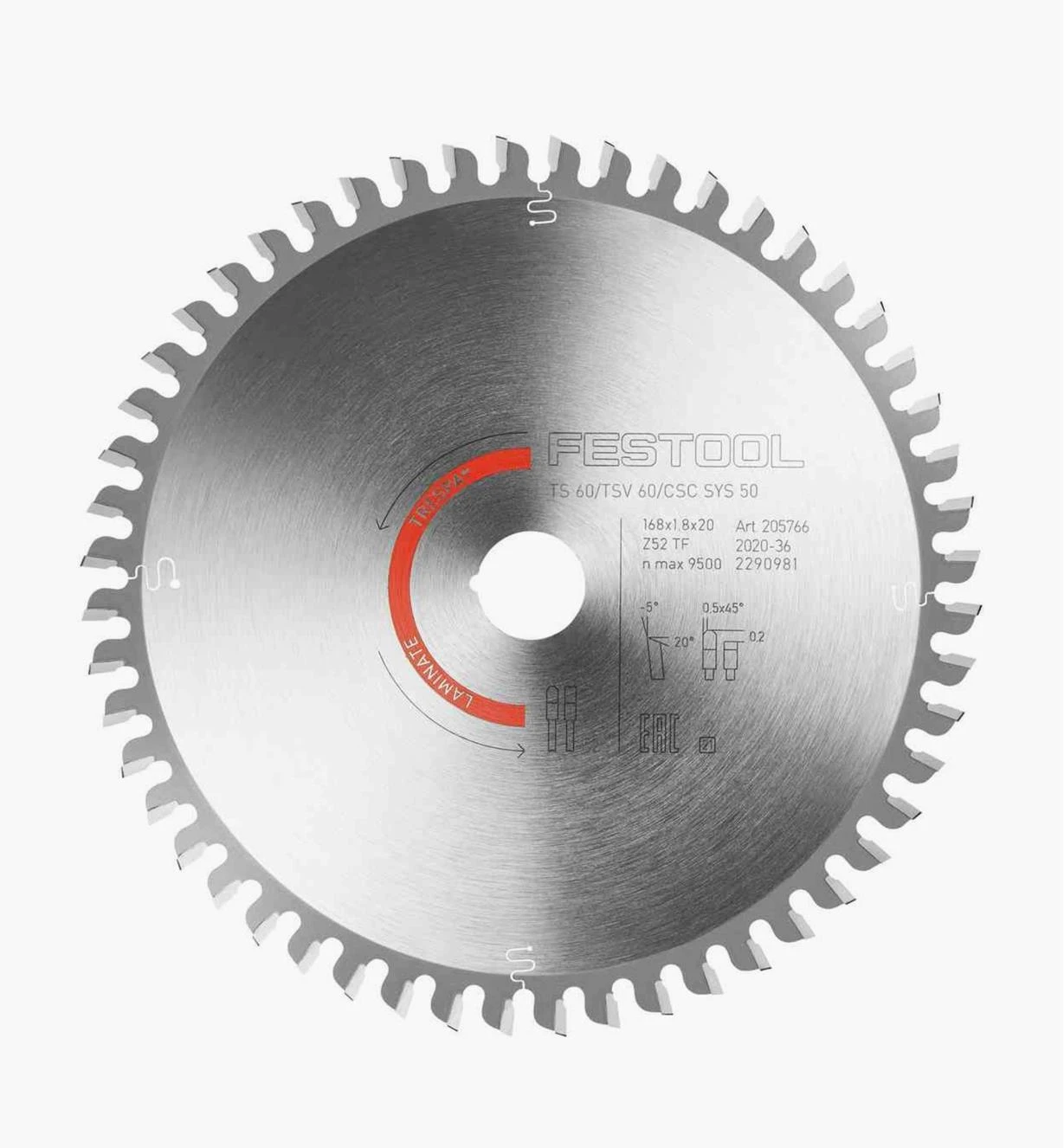 Laminate Blade For Festool TS 60 K Plunge-Cut Saw 1 Laminate Blade For Festool TS 60 K Plunge-Cut Saw