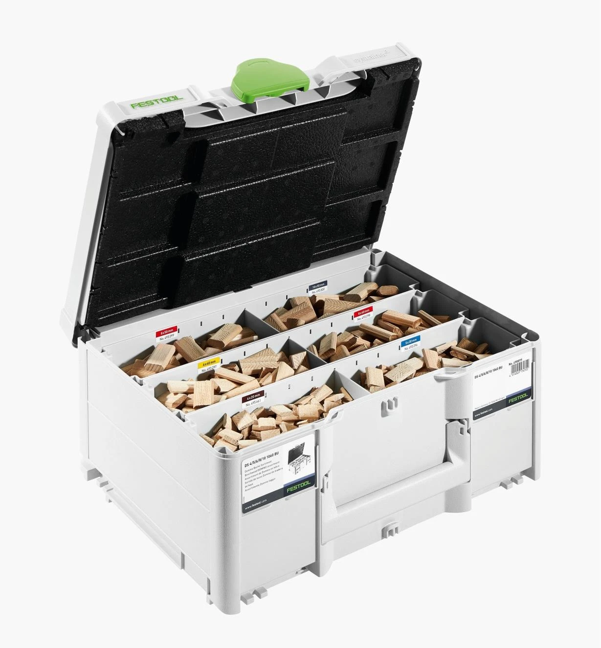 Festool Domino Beech Tenon Assortment SYS DS 4/5/6/8/10 1 Festool Domino Beech Tenon Assortment SYS DS 4/5/6/8/10