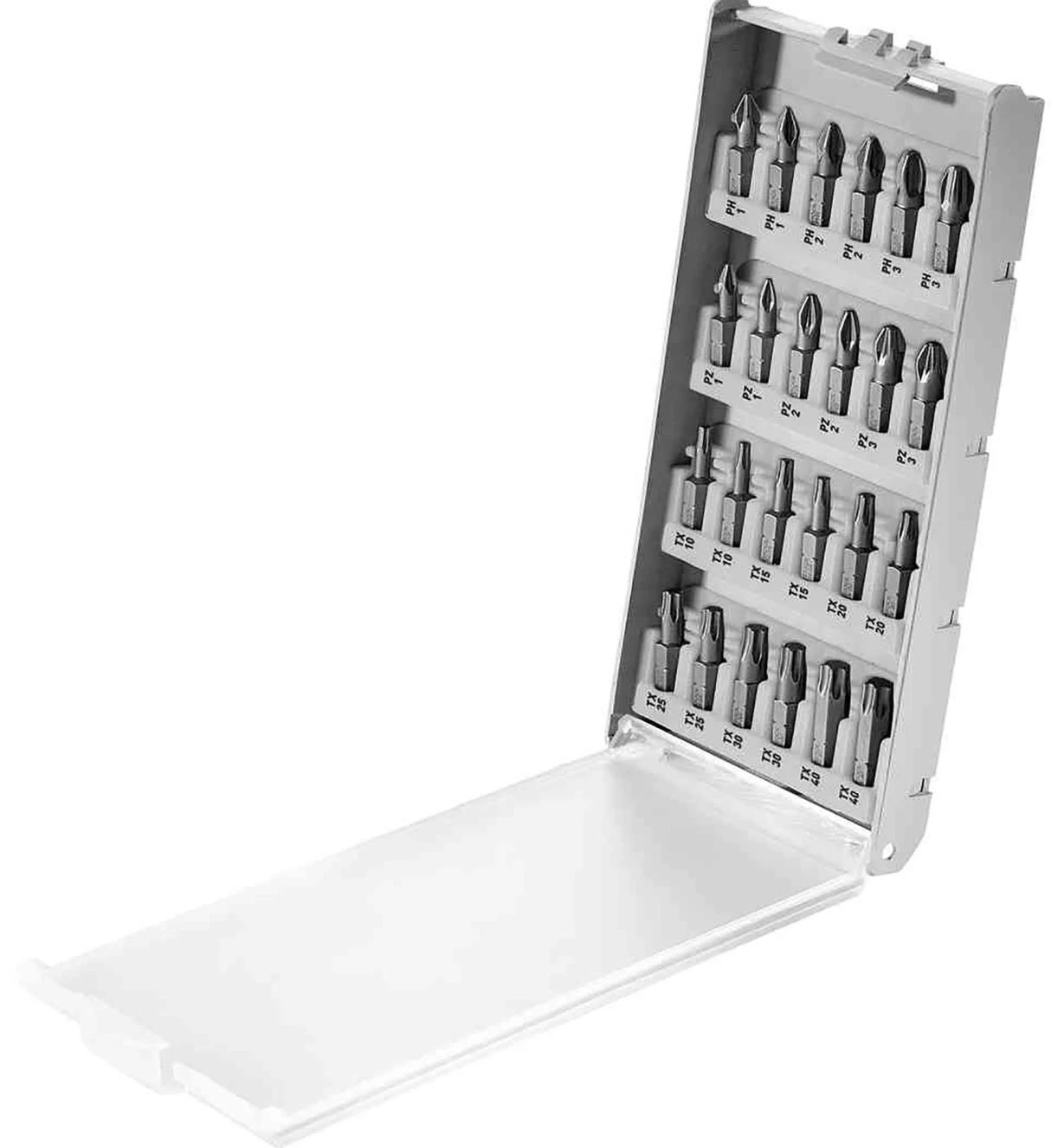 24-Pc. Festool 25mm Bit Cassette 1 24-Pc. Festool 25mm Bit Cassette