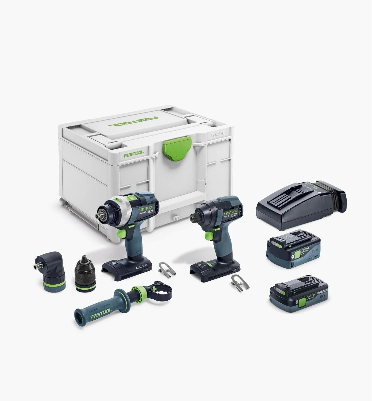 Festool TID 18 Impact Screwdriver + TPC 18/4 QUADRIVE Hammer Drill 5 Festool TID 18 Impact Screwdriver + TPC 18/4 QUADRIVE Hammer Drill - Image 5