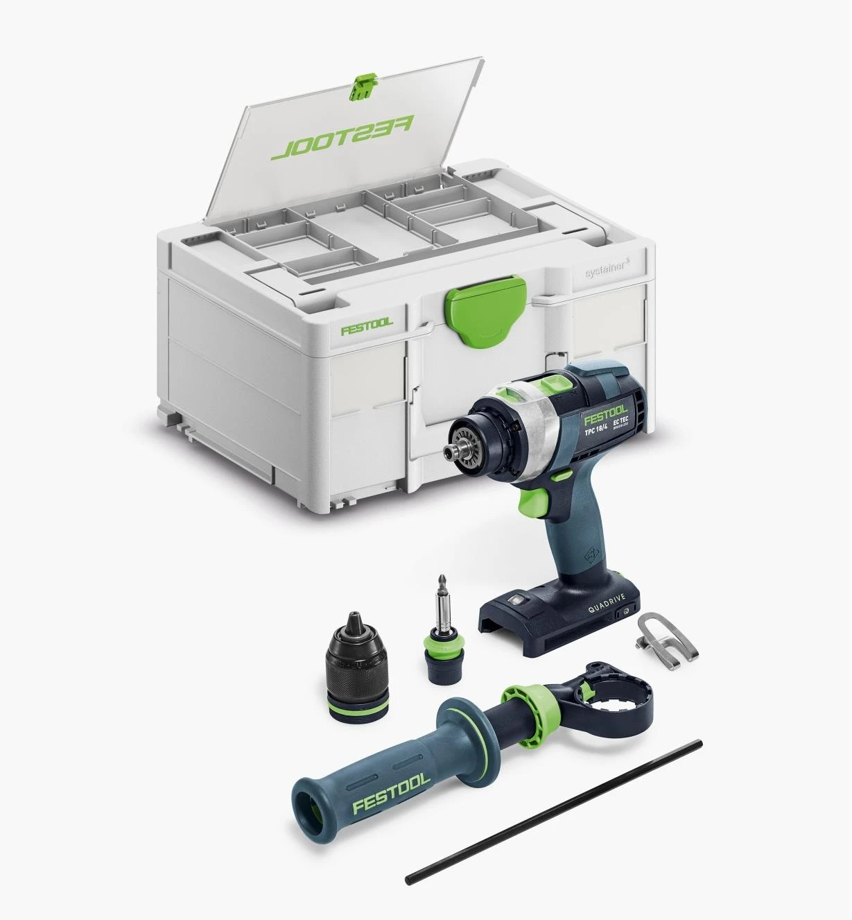 Festool Cordless Drill Quadrive TPC 18/4 I - Basic 1 Festool Cordless Drill Quadrive TPC 18/4 I - Basic