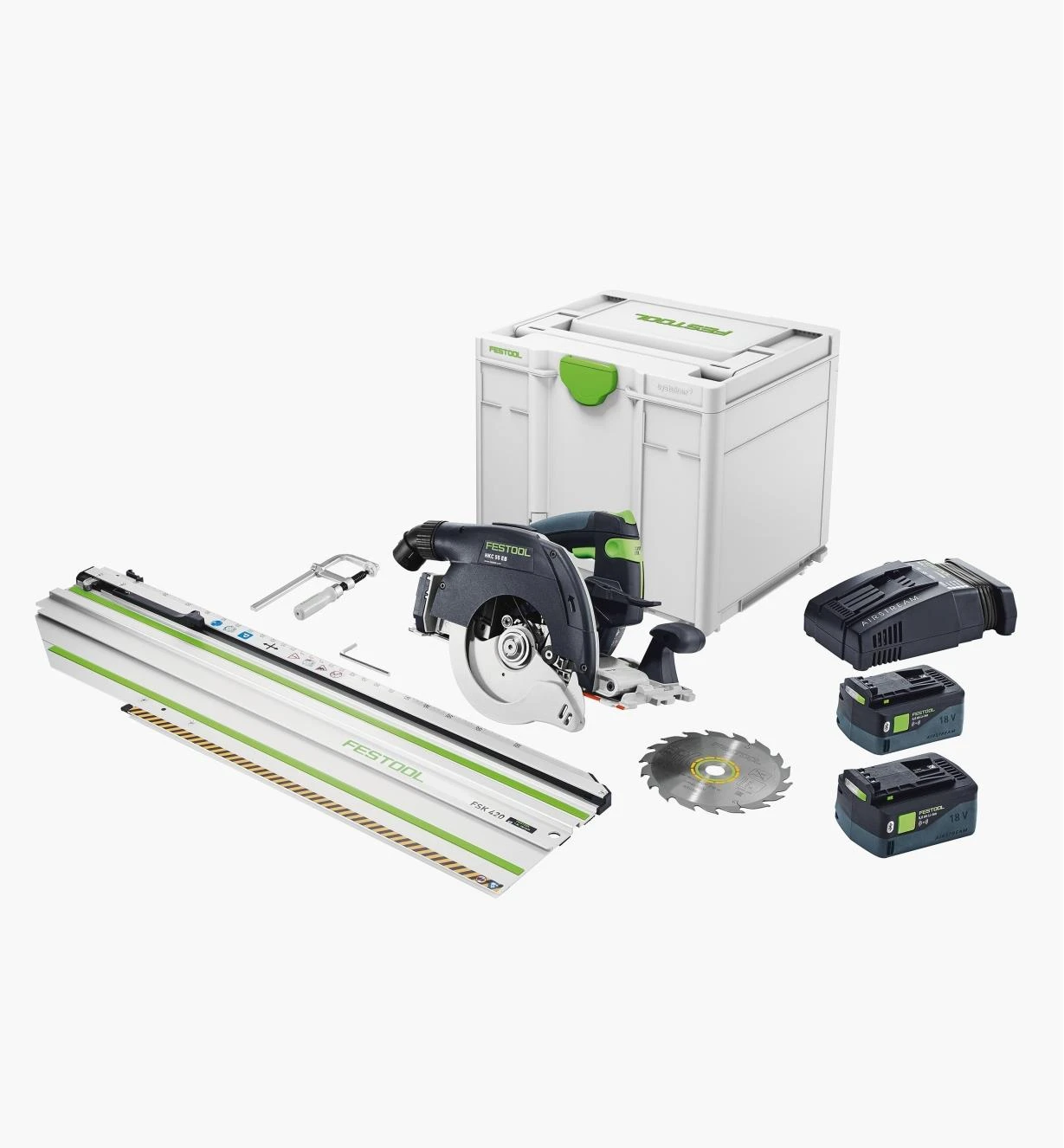 Festool HKC 55 5 Cordless Track Saw Set 1 Festool HKC 55 5 Cordless Track Saw Set