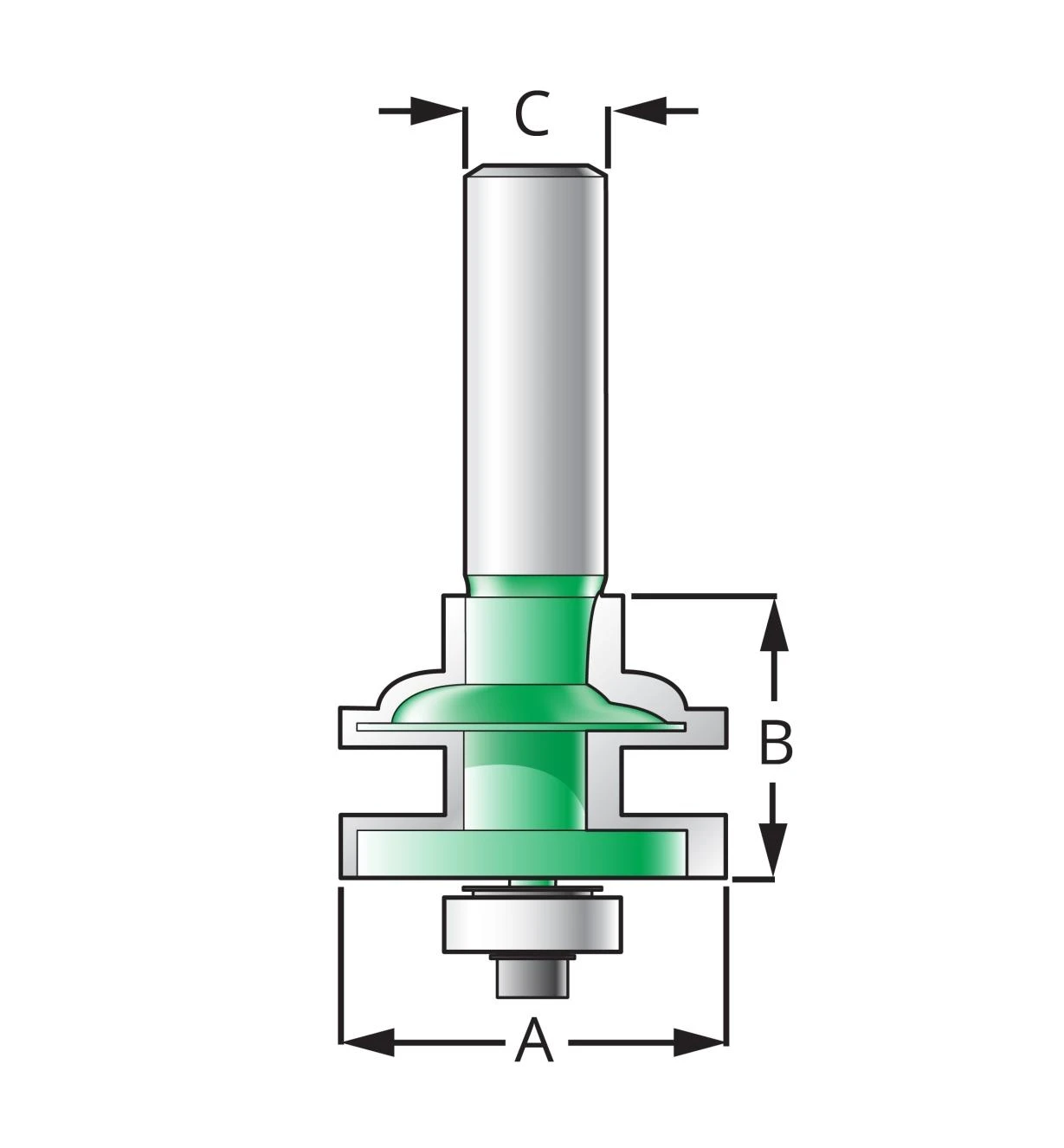 Bead Rail & Stile Set 5 Bead Rail & Stile Set - Image 5
