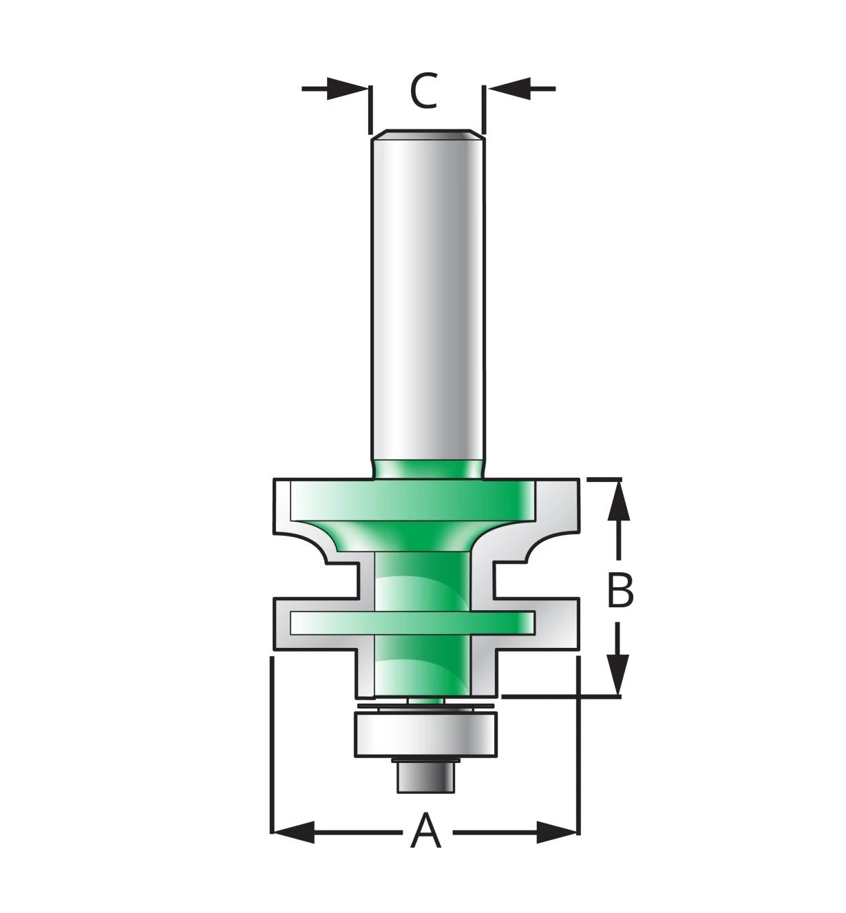 Bead Rail & Stile Set 4 Bead Rail & Stile Set - Image 4
