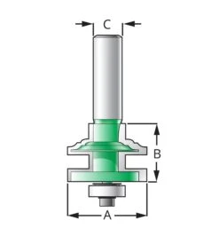 Classic Rail & Stile Set 8 Classic Rail & Stile Set -Lee Valley classic rail and stile set i 01 r