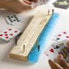 Wooden Cribbage Board Template
